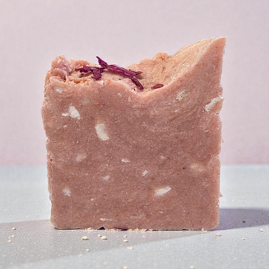 100% Tallow. French Pink Clay. Rose Geranium.